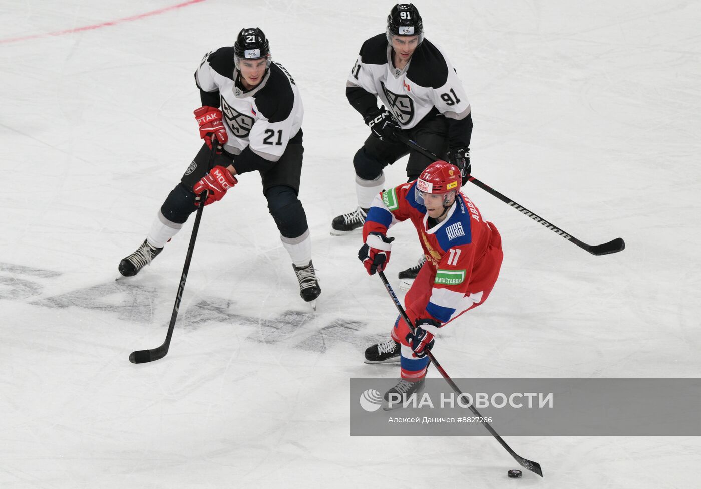 Хоккей. Кубок Первого канала. Матч Россия - Сборная мира