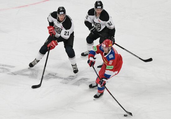 Хоккей. Кубок Первого канала. Матч Россия - Сборная мира
