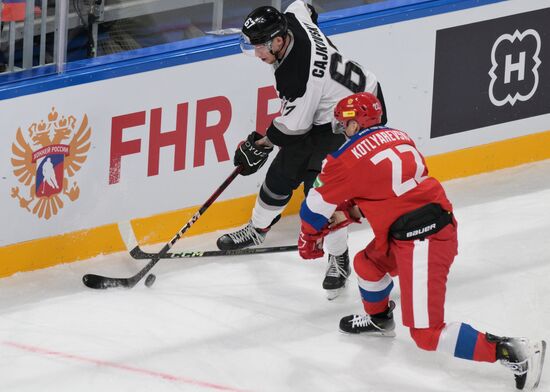 Хоккей. Кубок Первого канала. Матч Россия - Сборная мира