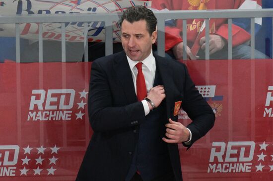 Хоккей. Кубок Первого канала. Матч Россия - Сборная мира