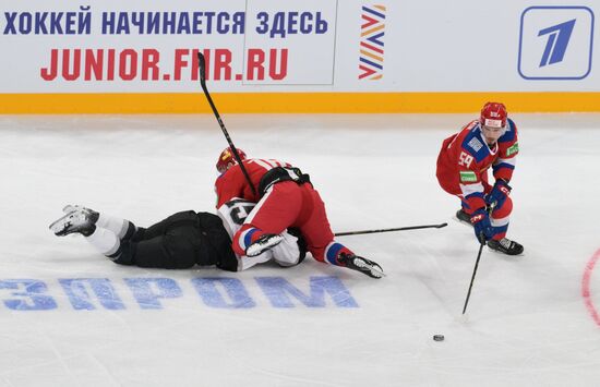 Хоккей. Кубок Первого канала. Матч Россия - Сборная мира