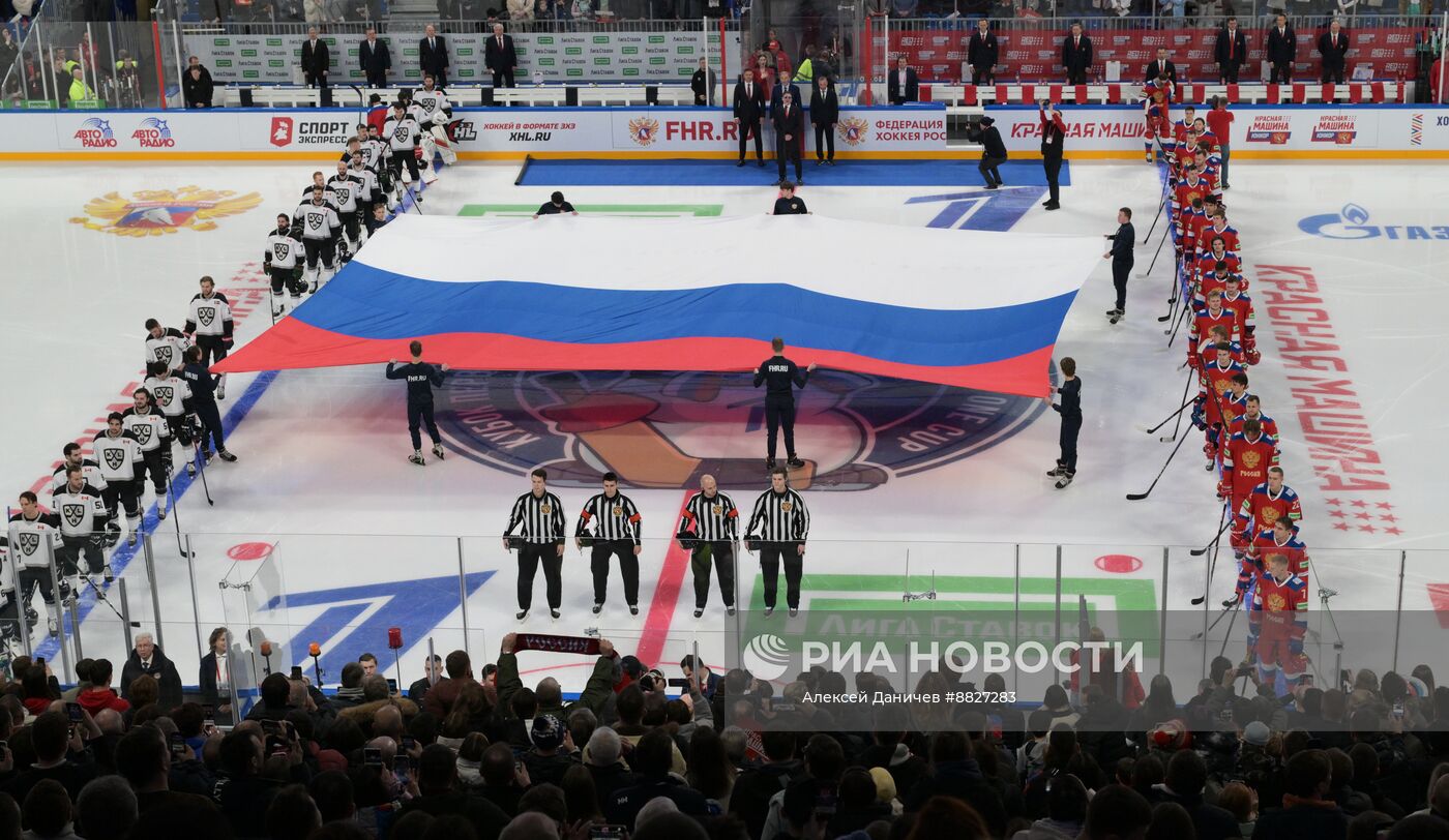 Хоккей. Кубок Первого канала. Матч Россия - Сборная мира