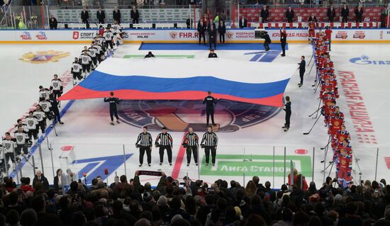 Хоккей. Кубок Первого канала. Матч Россия - Сборная мира
