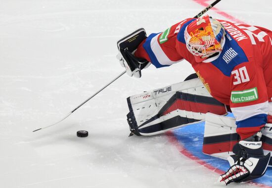 Хоккей. Кубок Первого канала. Матч Россия - Сборная мира