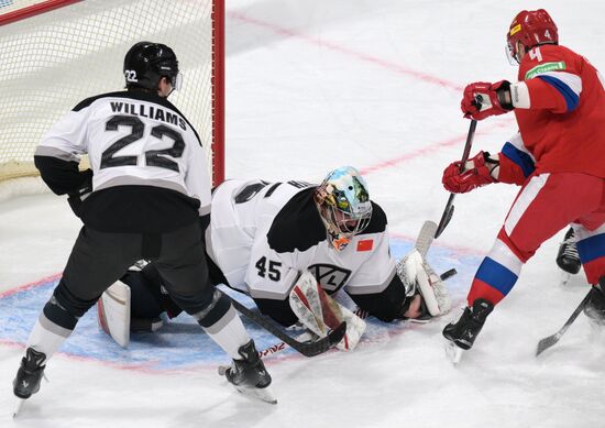 Хоккей. Кубок Первого канала. Матч Россия - Сборная мира