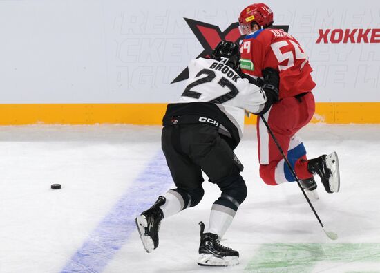 Хоккей. Кубок Первого канала. Матч Россия - Сборная мира