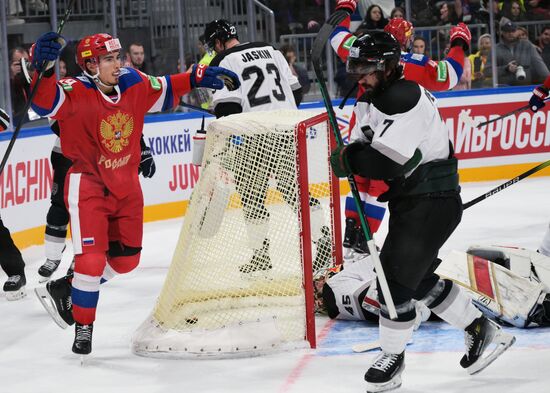 Хоккей. Кубок Первого канала. Матч Россия - Сборная мира