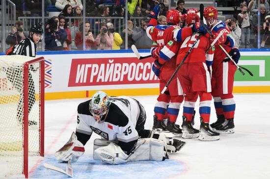 Хоккей. Кубок Первого канала. Матч Россия - Сборная мира