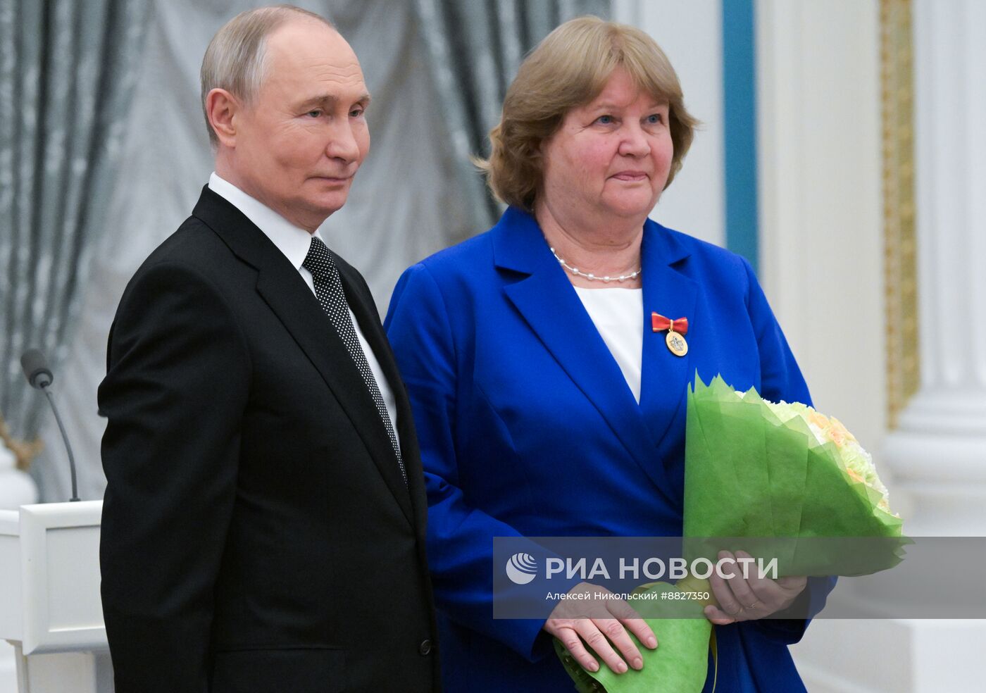 Президент Владимир Путин вручил государственные награды выдающимся россиянам