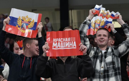 Хоккей. Кубок Первого канала. Матч Россия - Сборная мира