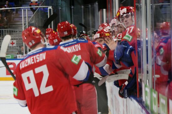 Хоккей. Кубок Первого канала. Матч Россия - Сборная мира