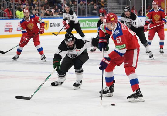 Хоккей. Кубок Первого канала. Матч Россия - Сборная мира