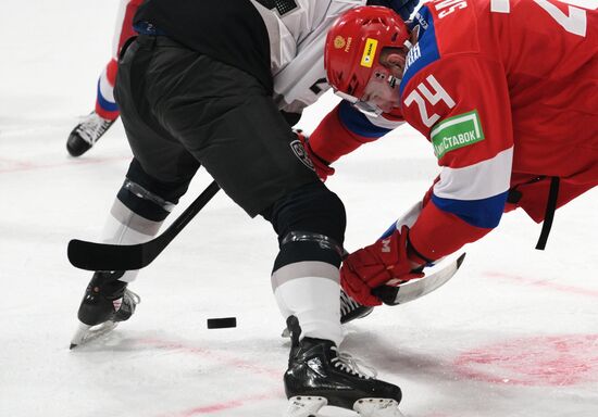 Хоккей. Кубок Первого канала. Матч Россия - Сборная мира
