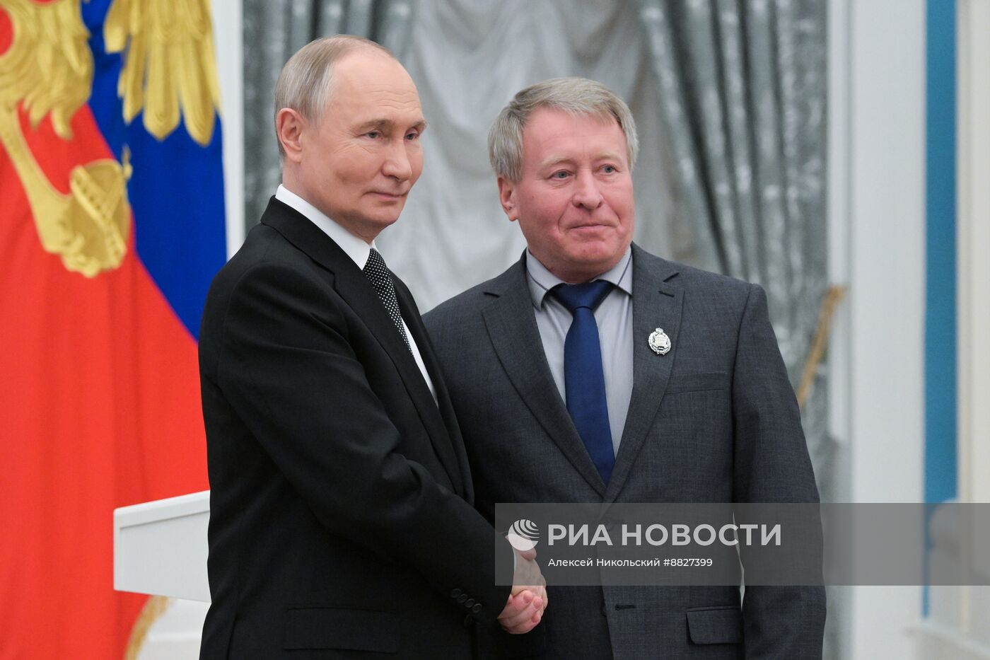 Президент Владимир Путин вручил государственные награды выдающимся россиянам