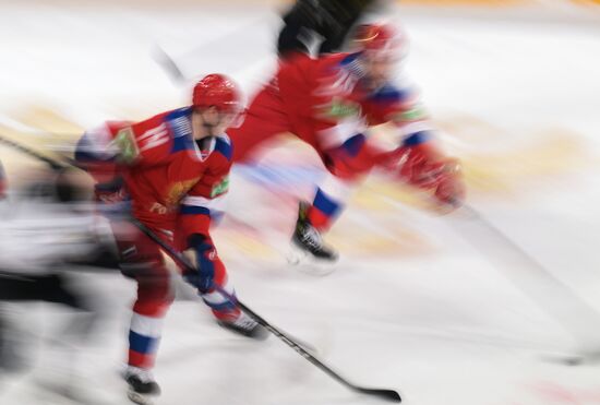 Хоккей. Кубок Первого канала. Матч Россия - Сборная мира