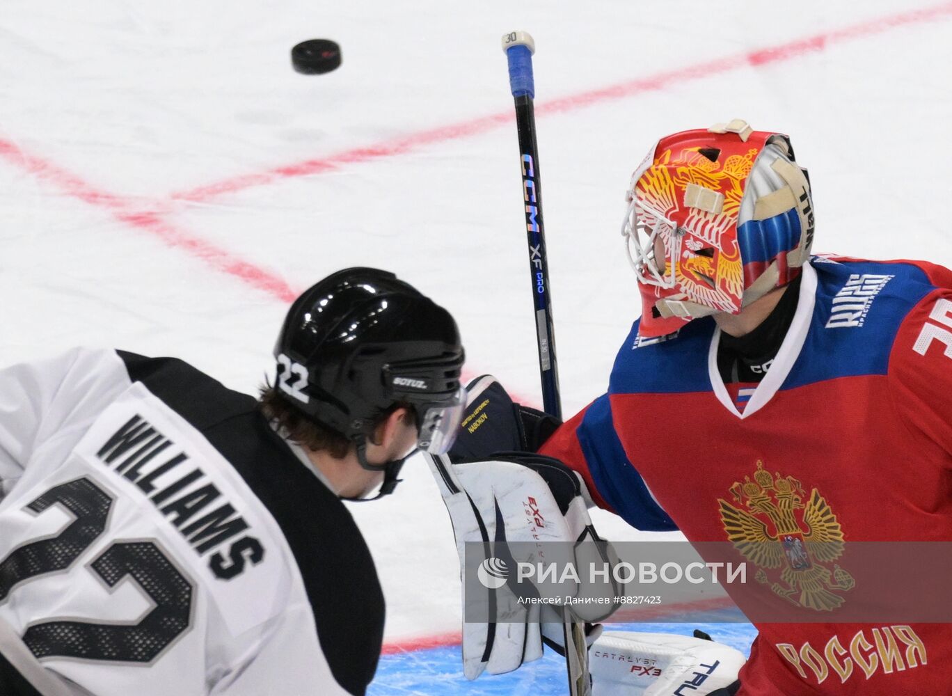 Хоккей. Кубок Первого канала. Матч Россия - Сборная мира