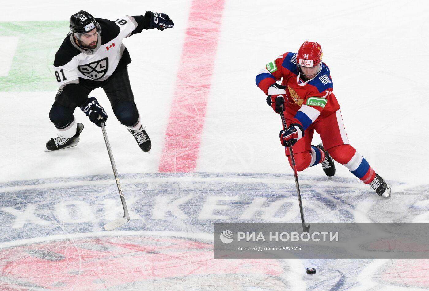 Хоккей. Кубок Первого канала. Матч Россия - Сборная мира