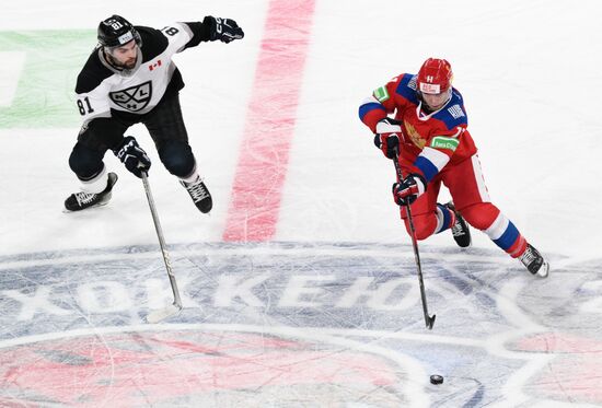 Хоккей. Кубок Первого канала. Матч Россия - Сборная мира