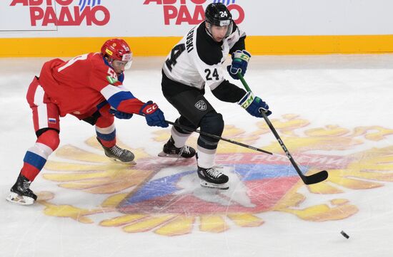 Хоккей. Кубок Первого канала. Матч Россия - Сборная мира
