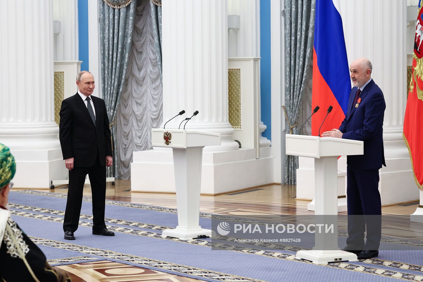 Президент Владимир Путин вручил государственные награды выдающимся россиянам