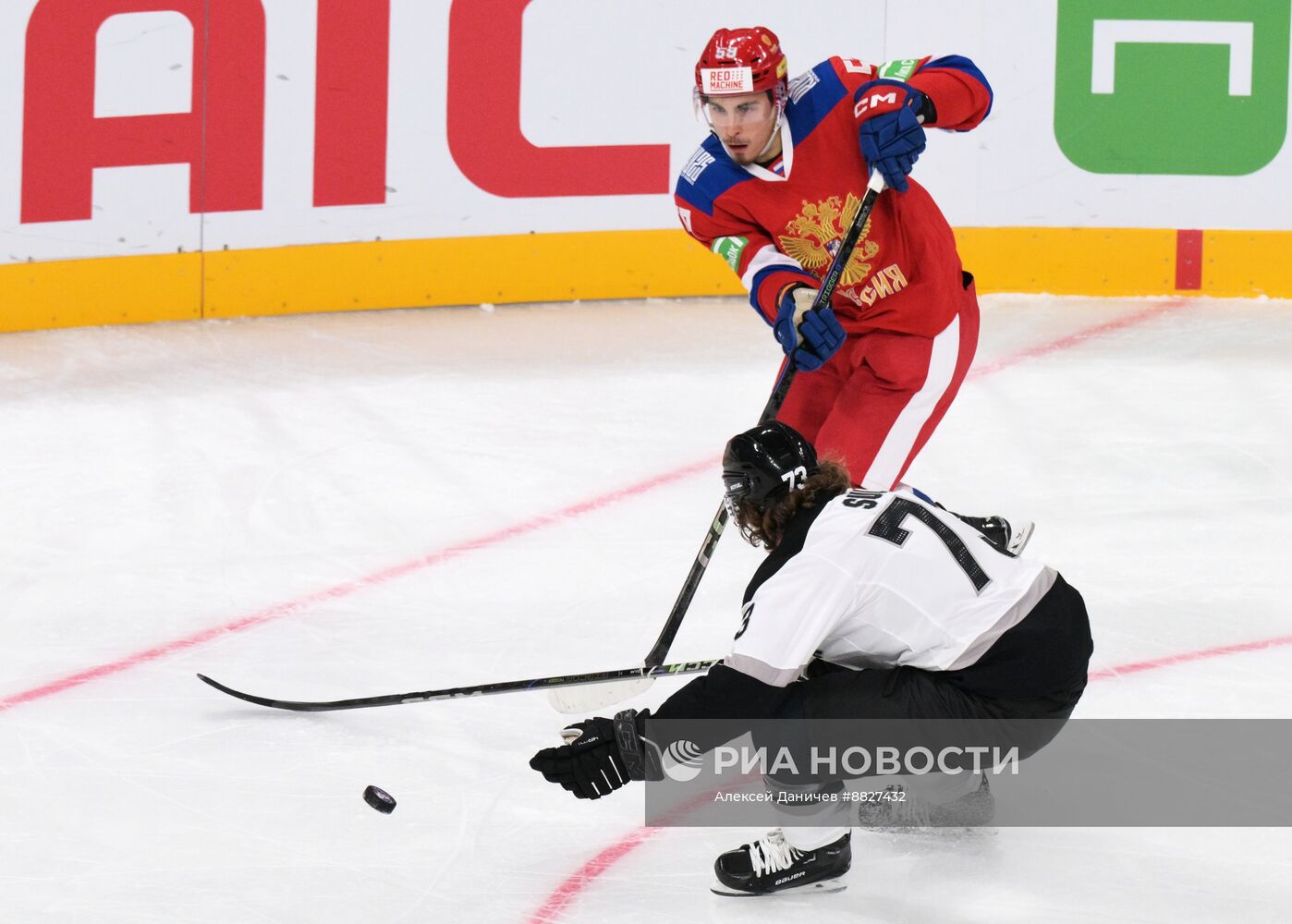 Хоккей. Кубок Первого канала. Матч Россия - Сборная мира
