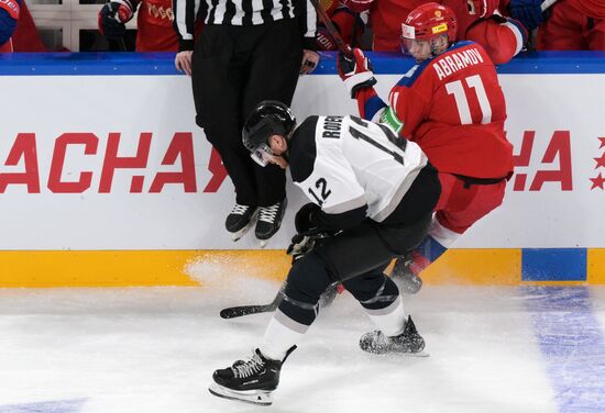 Хоккей. Кубок Первого канала. Матч Россия - Сборная мира