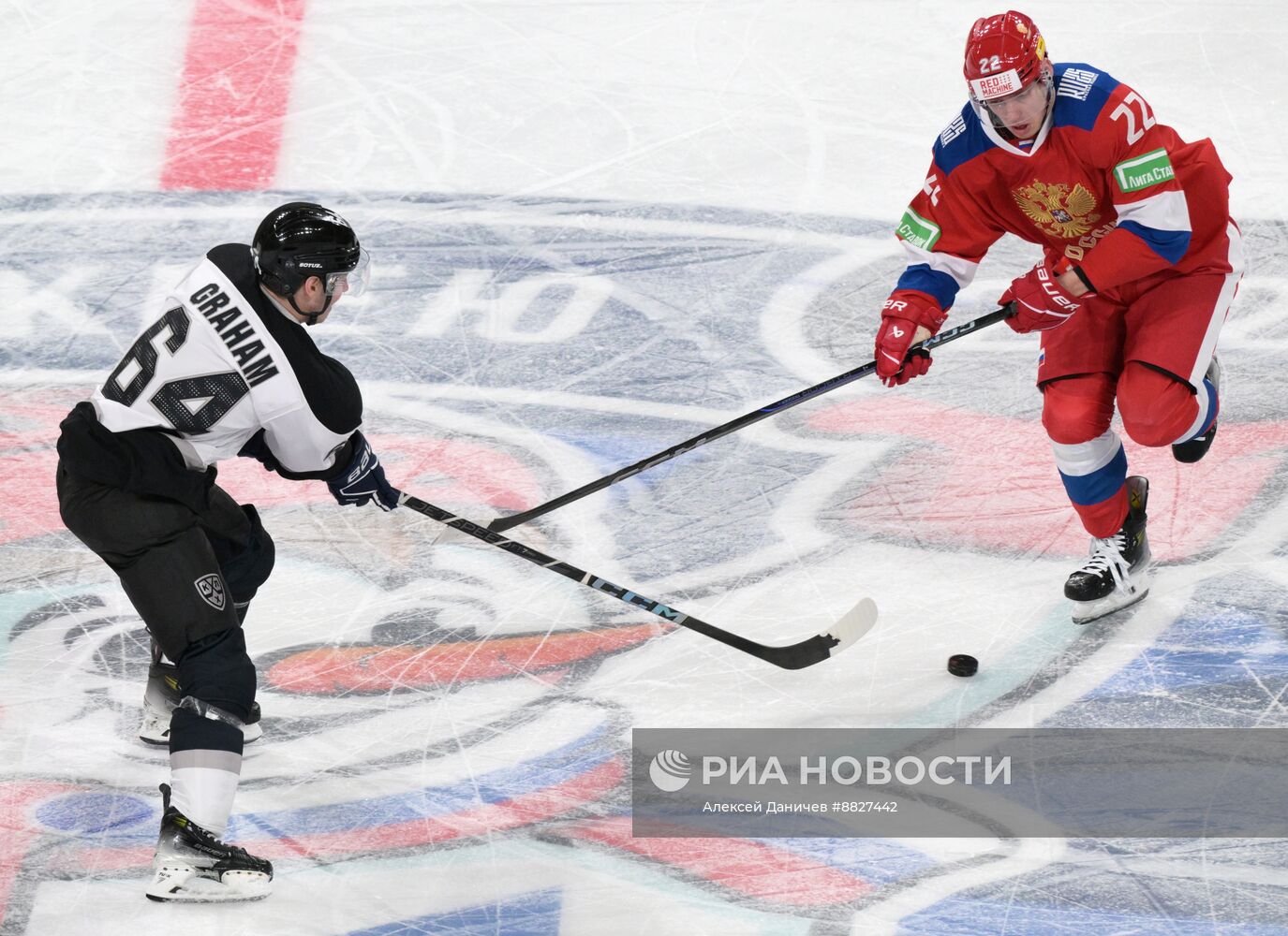 Хоккей. Кубок Первого канала. Матч Россия - Сборная мира