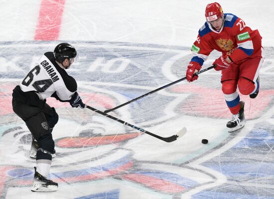 Хоккей. Кубок Первого канала. Матч Россия - Сборная мира