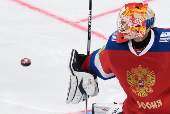 Хоккей. Кубок Первого канала. Матч Россия - Сборная мира