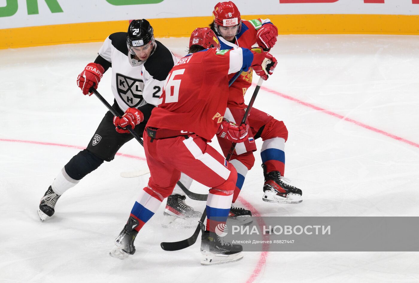 Хоккей. Кубок Первого канала. Матч Россия - Сборная мира