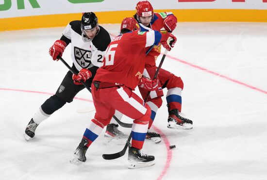 Хоккей. Кубок Первого канала. Матч Россия - Сборная мира
