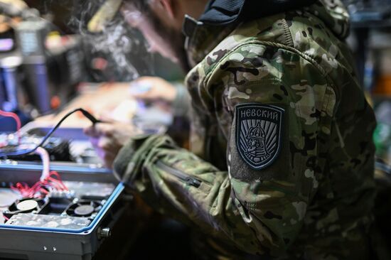 Лаборатория инженеров БПЛА и комплексов РЭБ бригады "А. Невский"