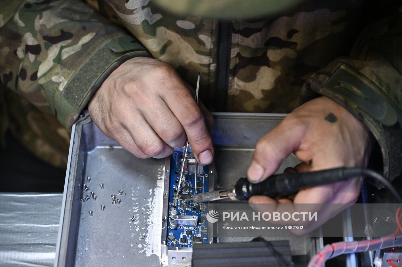 Лаборатория инженеров БПЛА и комплексов РЭБ бригады "А. Невский"