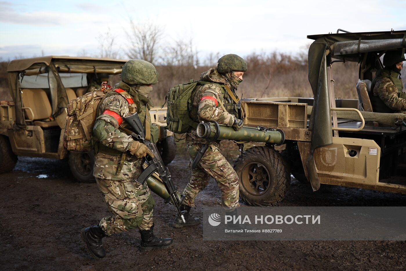 Боевая подготовка штурмовых подразделений на полигоне в Краснодарском крае