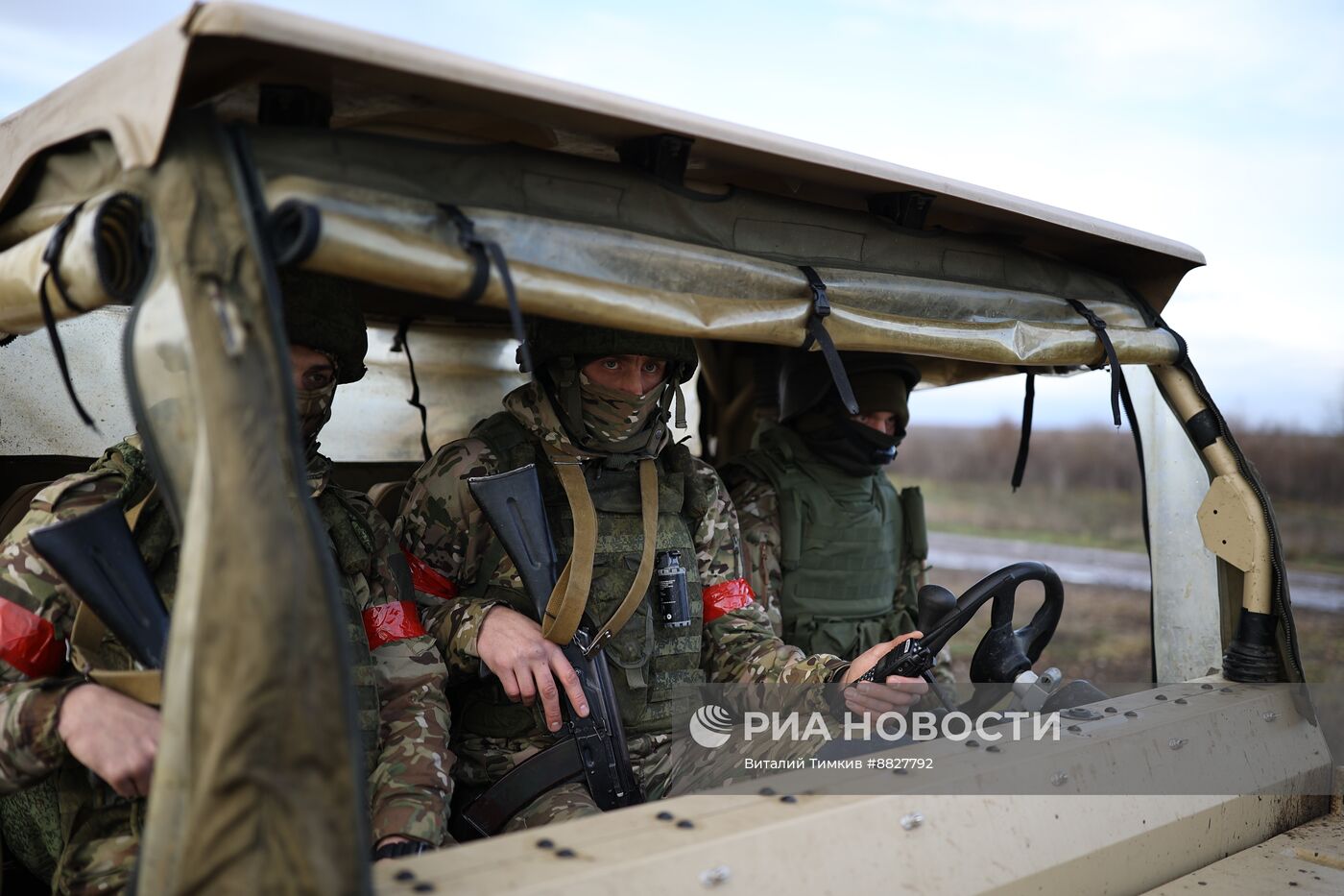 Боевая подготовка штурмовых подразделений на полигоне в Краснодарском крае