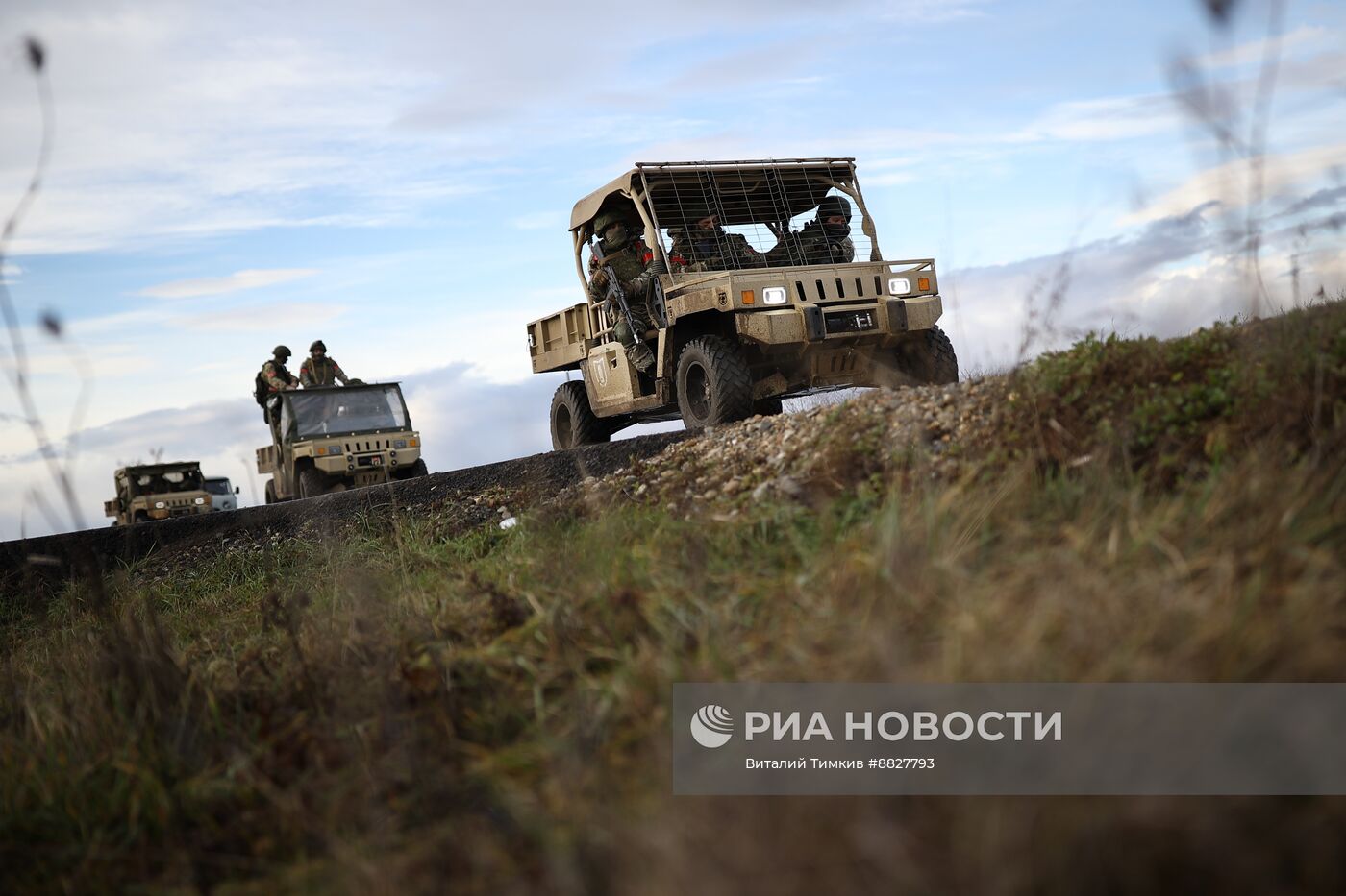 Боевая подготовка штурмовых подразделений на полигоне в Краснодарском крае