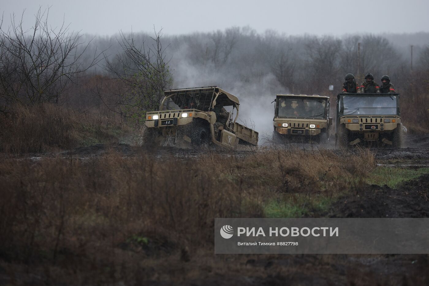 Боевая подготовка штурмовых подразделений на полигоне в Краснодарском крае