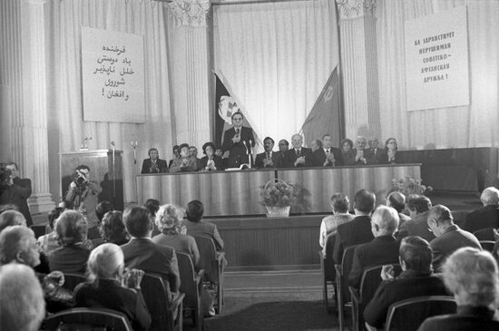 Заседание в Доме дружбы с народами зарубежных стран