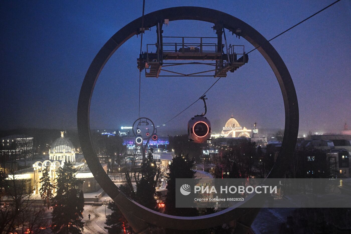 Канатная дорога на ВДНХ