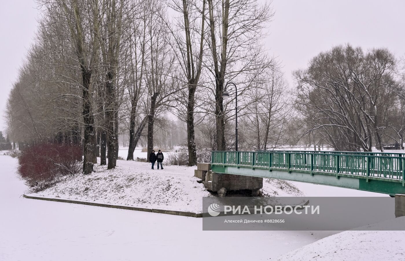 Снег в Санкт-Петербурге