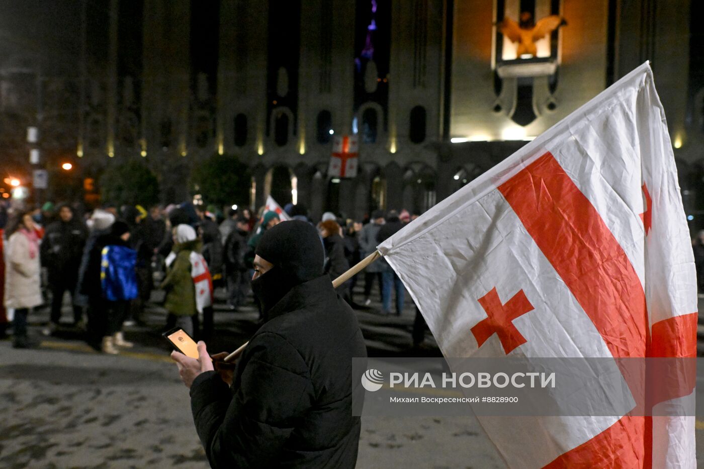 Протесты в Тбилиси