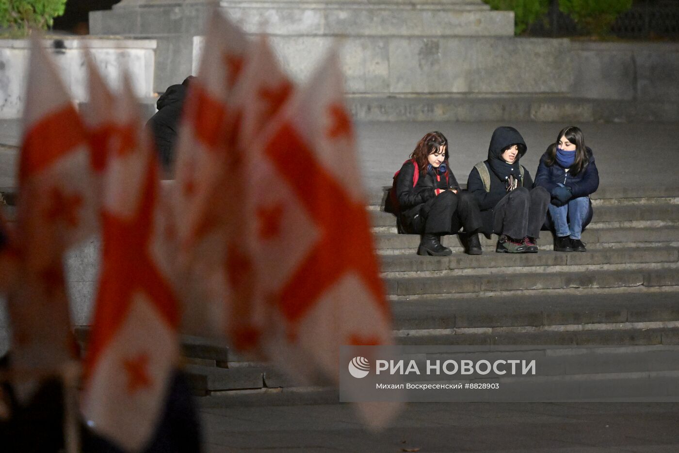 Протесты в Тбилиси