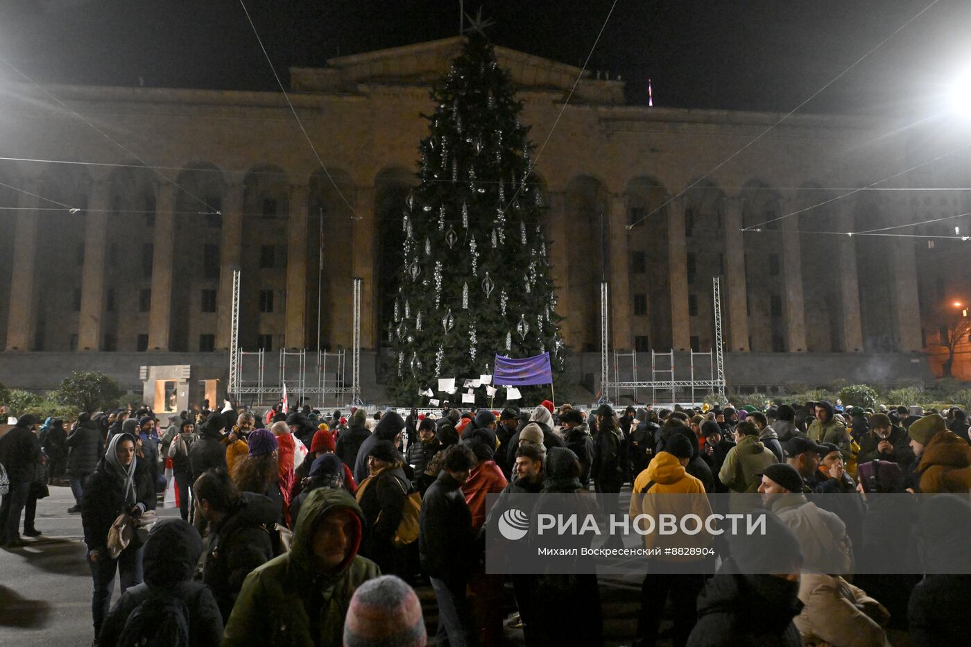 Протесты в Тбилиси