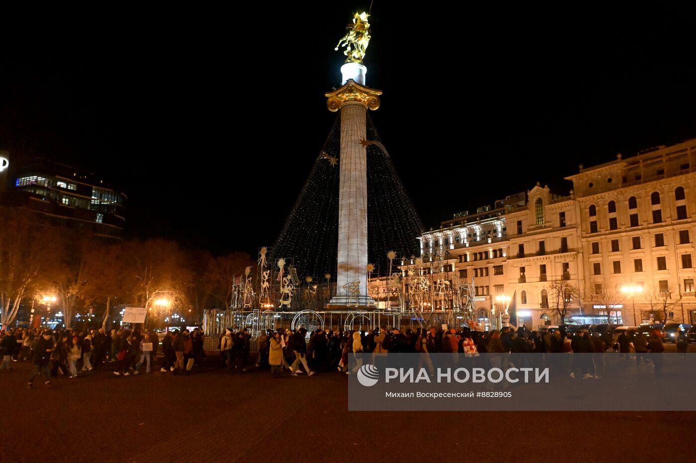 Протесты в Тбилиси