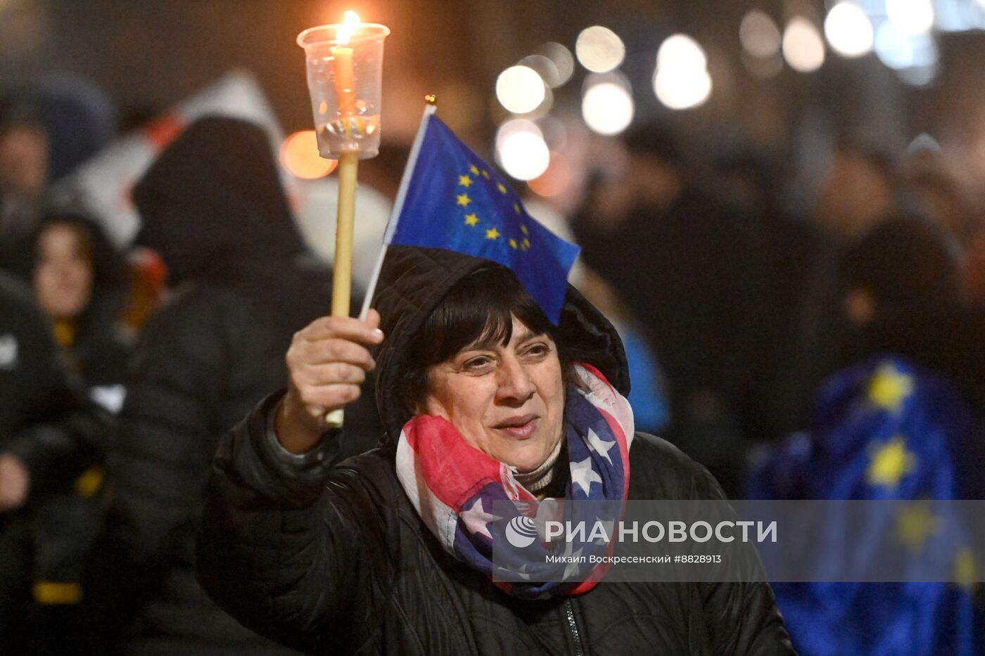 Протесты в Тбилиси