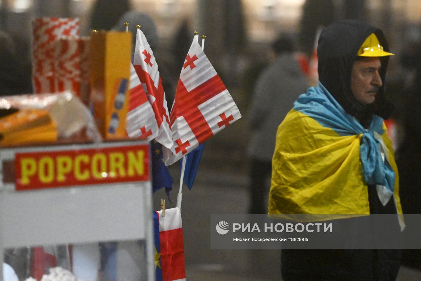 Протесты в Тбилиси