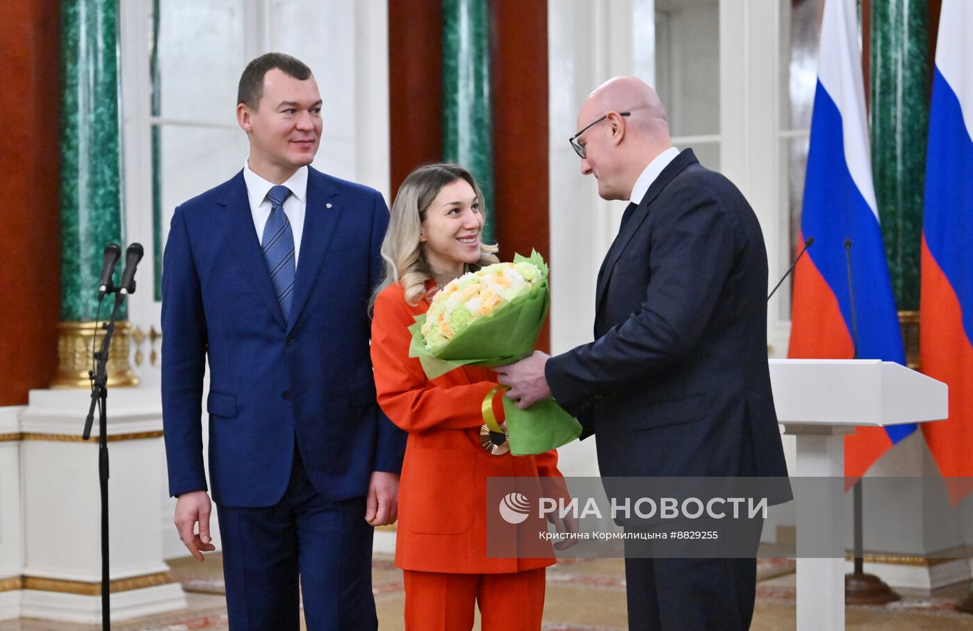 Вручение госнаград российским параолимпийцам