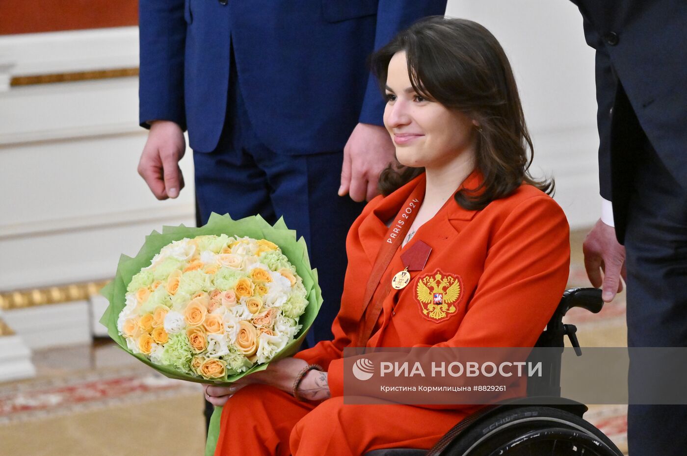 Вручение госнаград российским параолимпийцам