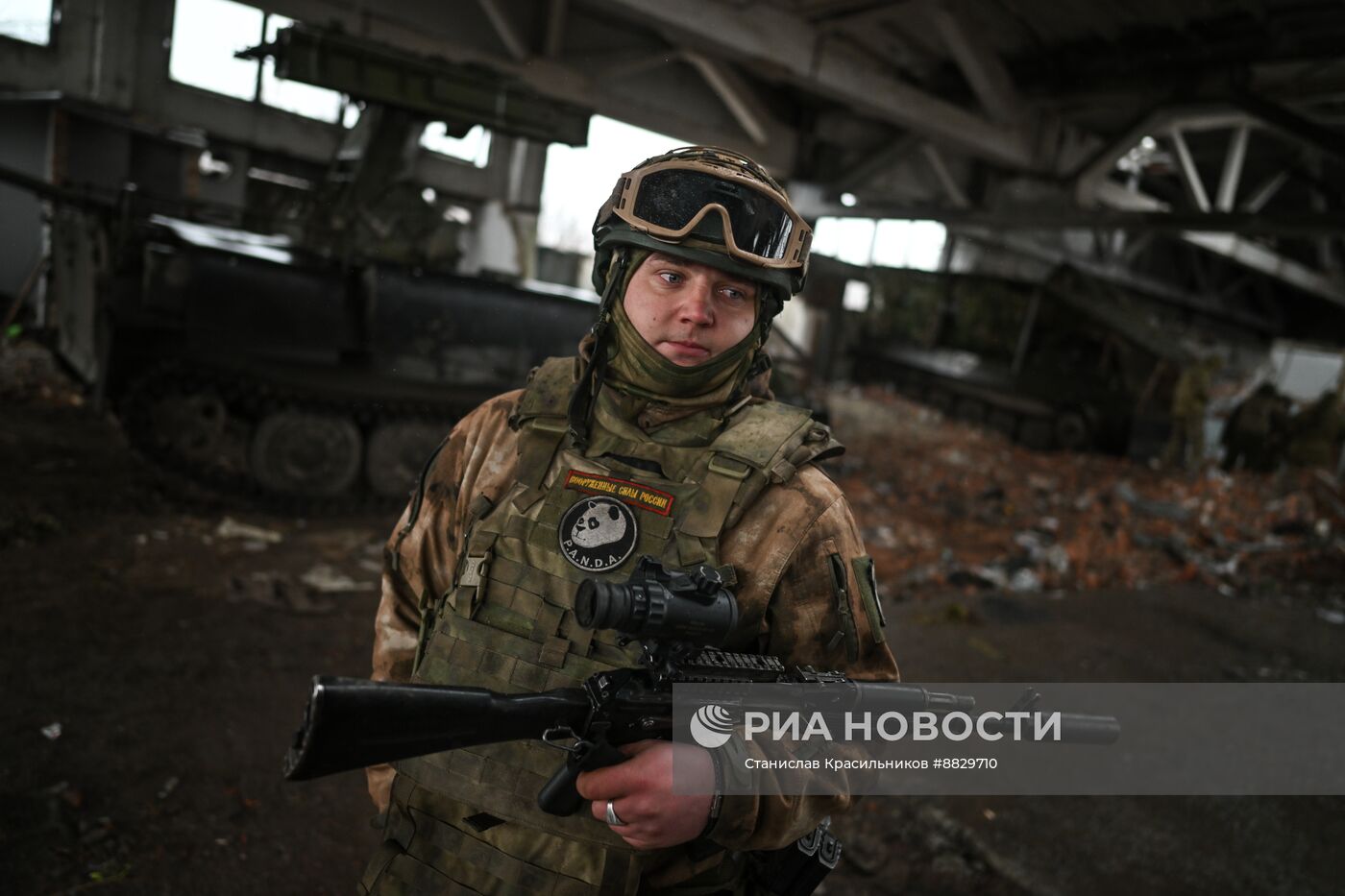 Пост воздушного наблюдения зенитного дивизиона ЦВО для борьбы с FPV-дронами