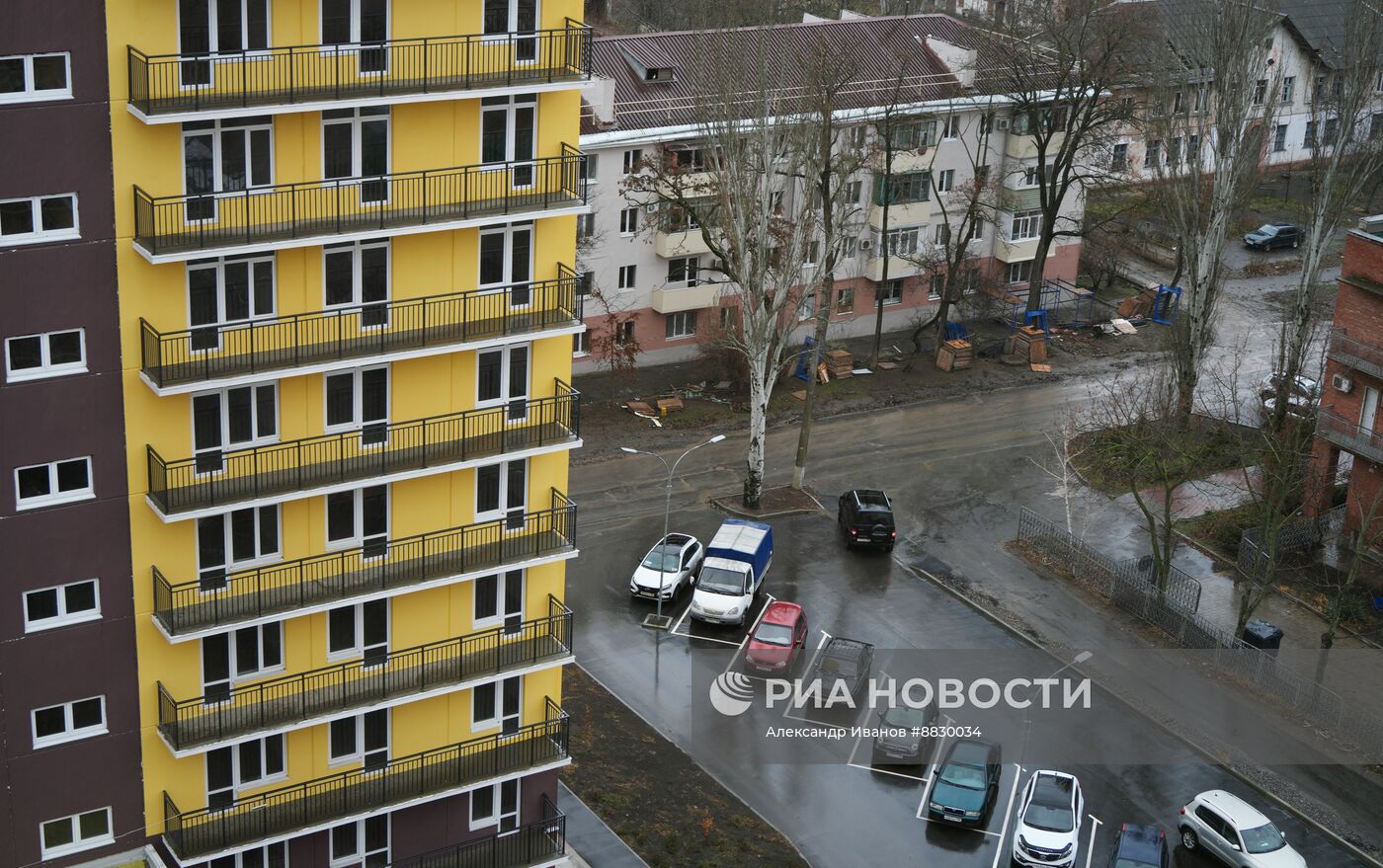 Вручение ключей от новых квартир жителям Мариуполя